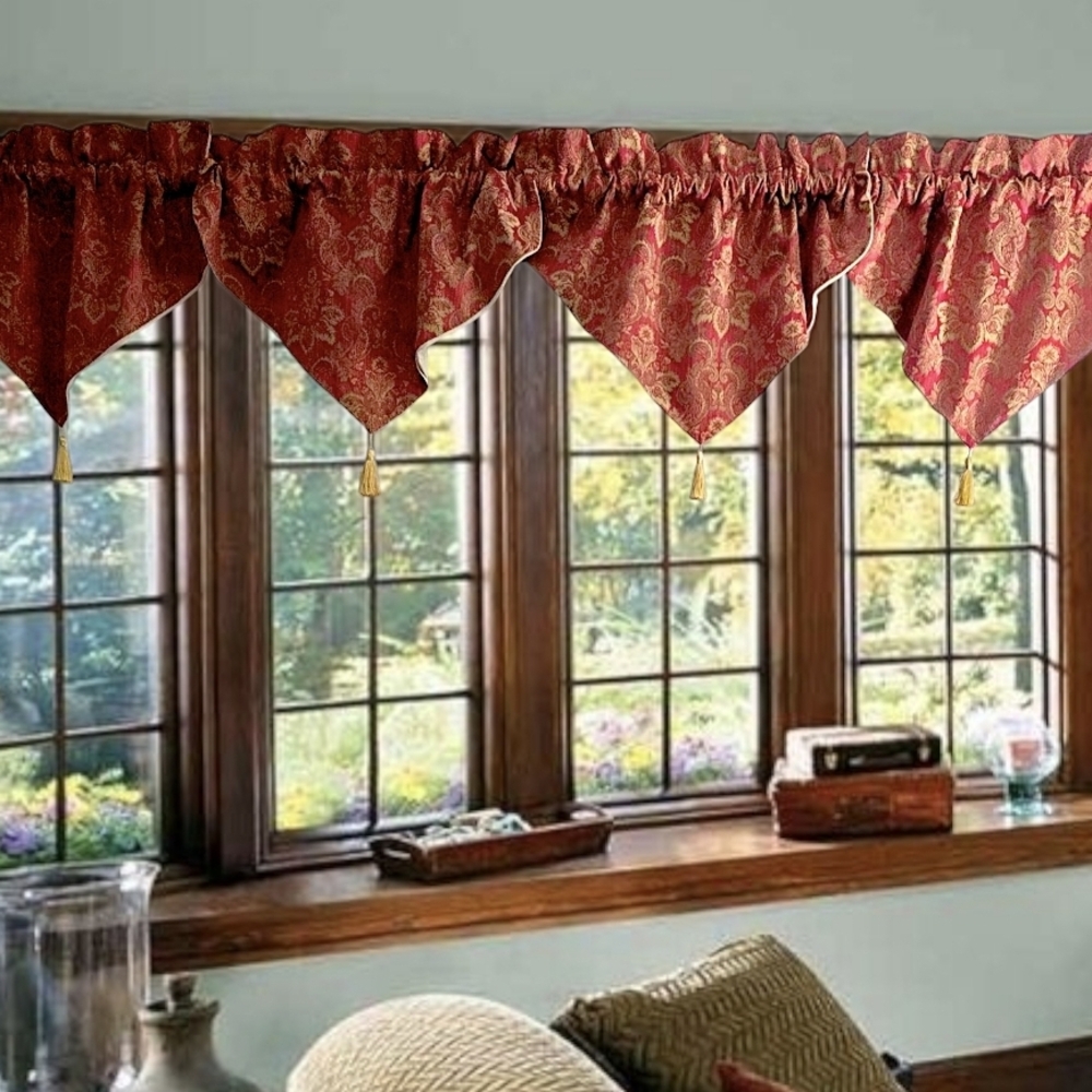 4 CROSCILL ASCOT VALANCE BELLISSIMA  No. 3355 - Picture 2 of 6